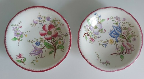Paire assiettes montees - d'assiettes,