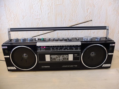 Boombox ghettoblaster fisher - boombox,