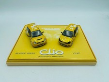 NOREV 7711223501 COFFRET RENAULT Clio Super 1600 + Cup Prés. Paris 2002 1.43
