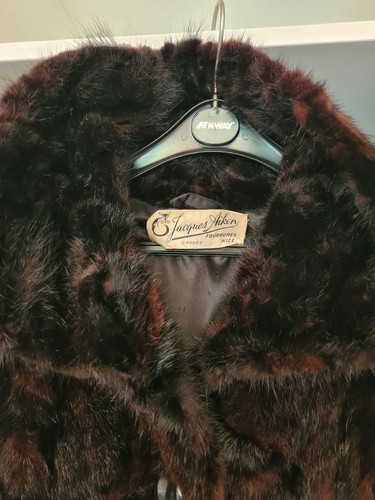 Manteau fourrure vison - manteau,