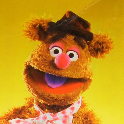 Ancien puzzle fozzie muppet - fozzie,