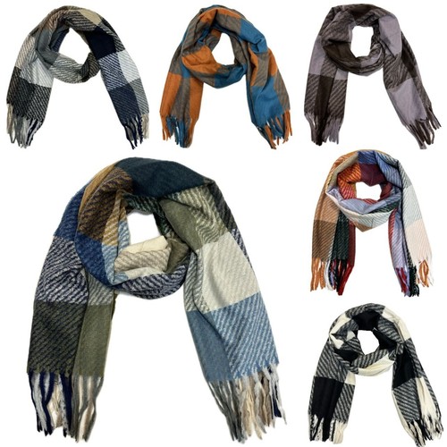 Xxl écharpe hiver - d’hiver, motif