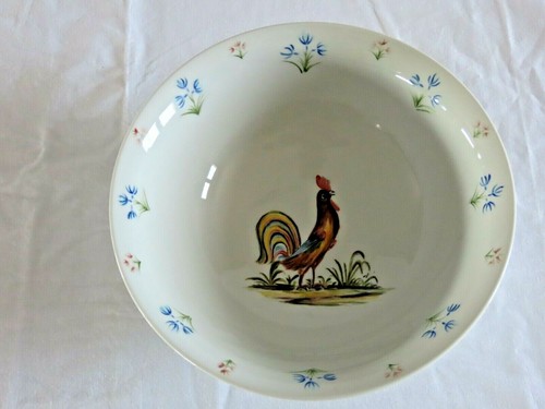 Saladier décor coq - au,