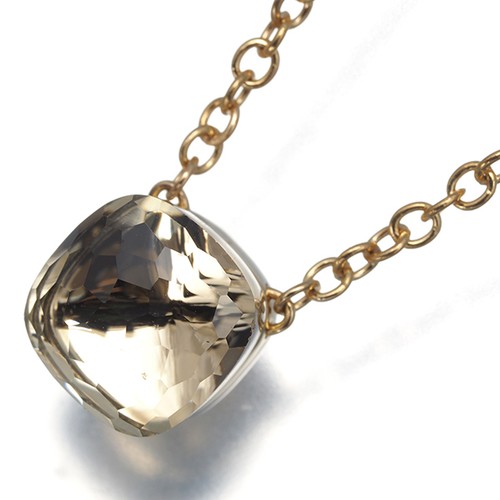 Auth pomellato necklace - necklace, white