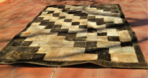 Grand tapis cuir neuf - cuir,