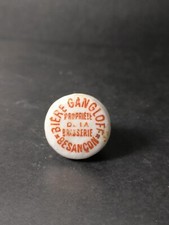 Bouchon mécanique ancien Bière Brasserie Gangloff Besançon