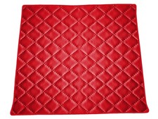 Matelassé Cuir artificiel ROUGE Tapis coffre pour Hummer H2 2002-2009