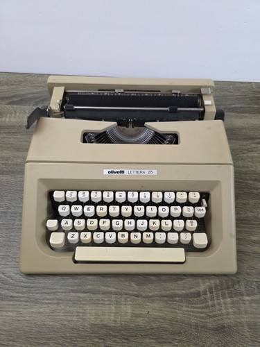 Vintage olivetti lettera - lettera, 25