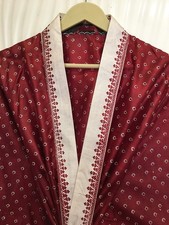 Peignoir Midi En Soie Pure