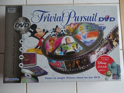Jeu disney trivial pursuit - jeu, dvd