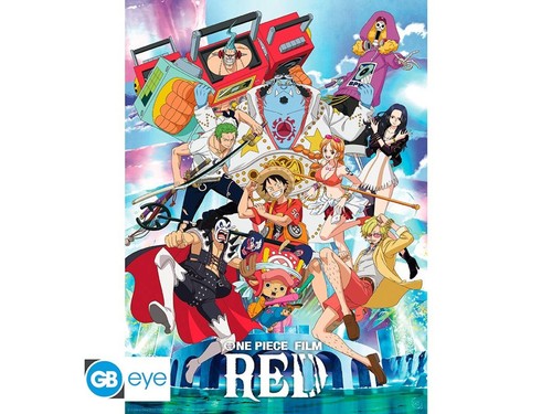 Poster one piece red - poster,
