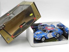 Burago Alpine A110 Tour de Corse 1/16 Vintage Die Cast Bburago 3391 Not 1/18