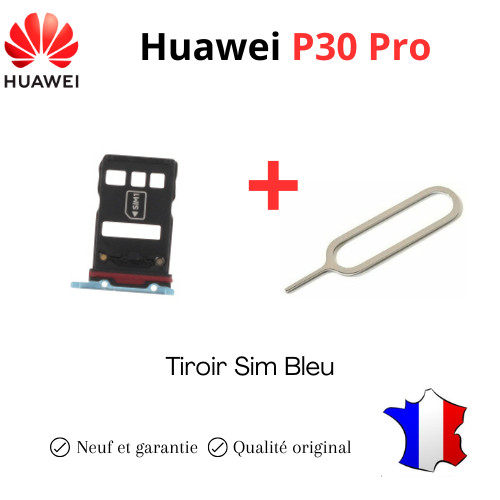 Tiroir sim bleu pour huawei - sim, bleu,