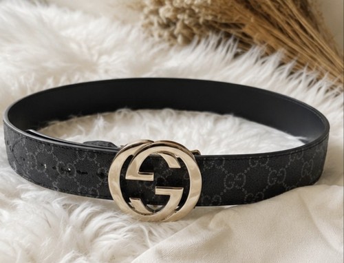 Gucci ceinture cuir monogramme - gucci,