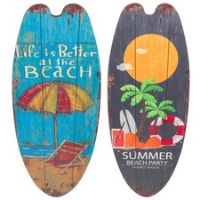  2 Pcs Planche Surf Decorative