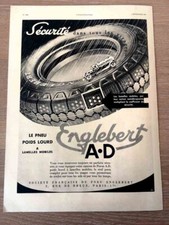 Publicité de 1937 - Pneu