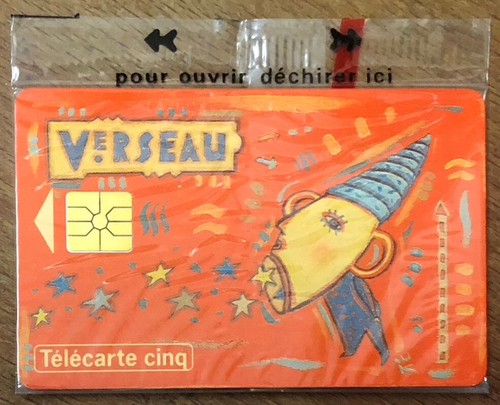 Telecarte zodiaque verseau - telecarte,