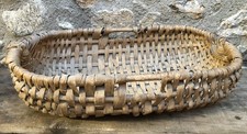Grand Panier Tressé ancien -