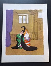 Gravure couleur Albert Dubout