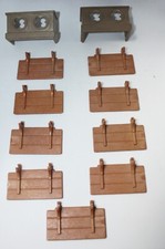 Lot de pièces et balcons pour chateau Playmobil vintage 3444 3449 3450 3665 3666