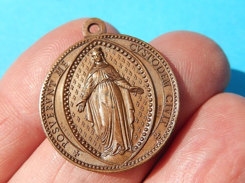 Medaille marie lyon notre dame - marie,