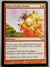 Magic - MTG - Salve d'Eclats d'Obus Mirrodin - Unco - Ephémère - NM