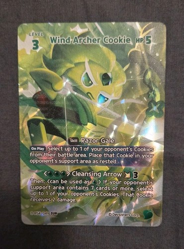 Cookierun braverse tcg wind - braverse,