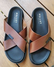 Sandales CUIR Homme MADE IN PORTUGAL Pellet T 46