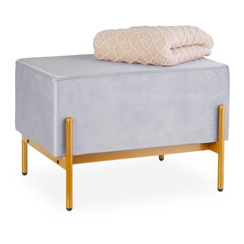 Banquette velours banc - en,