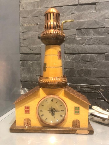 Lampe horloge vintage