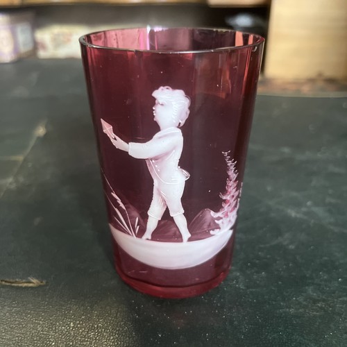 Brocante n56 mary gregory - mary,