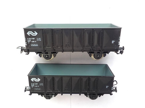 Lot deux wagons piko tombereau - lot,