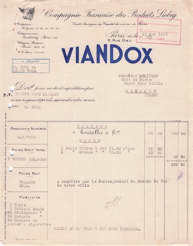 Paris fabricant viandox - 75,