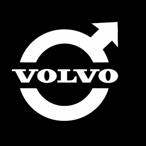 Volvo logo emblem - (set,
