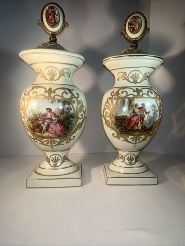 Porcelain french sevres style - porcelain,