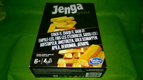 Hasbro gaming jenga gold - -,