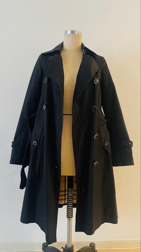 Trench coat burberry blue - trench-coat,