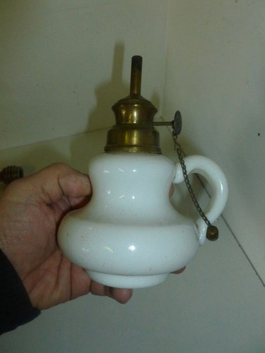 Jolie petite lampe - jolie, opaline