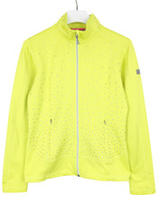 Anky Sweat Femmes M Fluo Clous Fermeture Éclair Faux Col Extensible Poches