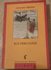Antoine Martin Rue Pergolese Collection Paseo Climats 1992