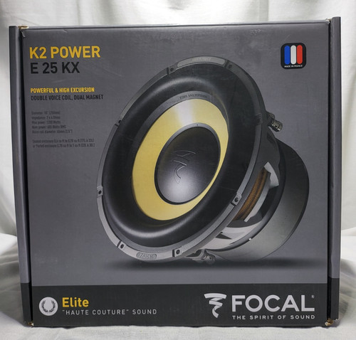 Focal sub k2 - 25,