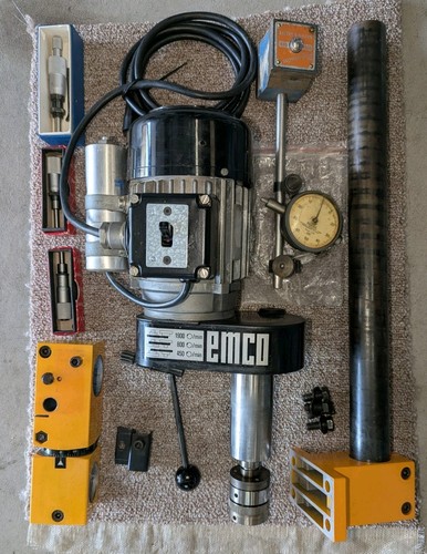 Emco compact lathe - compact, vertical