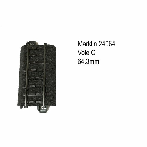Rail droite 3mm - rail, 64.3mm