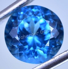 Naturel Bleu Zircon 5.90 CT