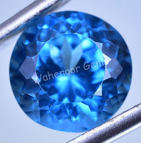 Naturel bleu zircon ct - bleu,