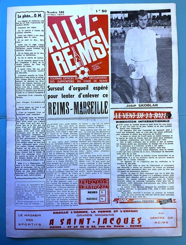 Football programme 1971 - programme, 17/11/1971