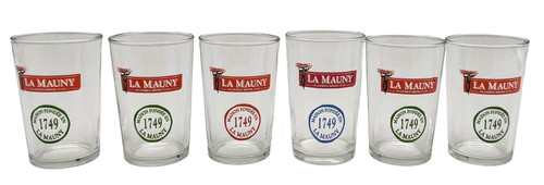 Lot verres rhum - 6,