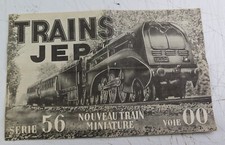 Plaquette Trains JEP série 56