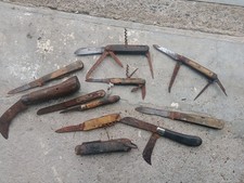 Couteau ancien pliant lot vieux couteaux thiernoise.