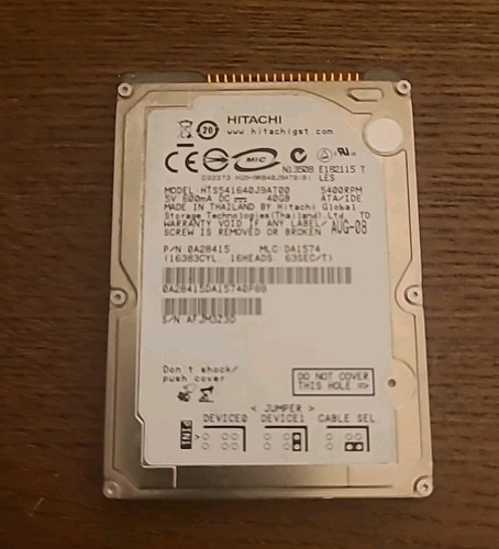 Disque dur hitachi 40gb ide - disque,
